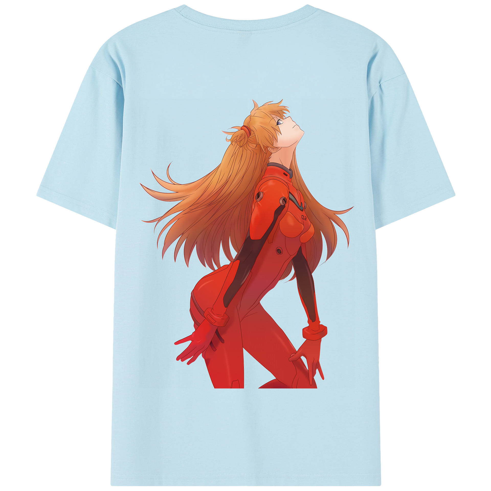 （画像用） EVA 新世紀エヴァンゲリオン 綿100％半袖Tシャツ（背面プリント）